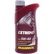 Моторное масло MANNOL Extreme 5w-40 синт. бенз - 1 л.